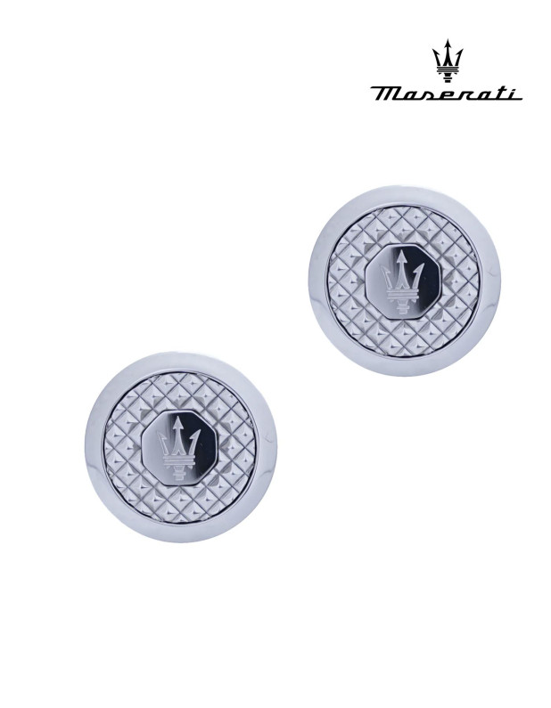 MASERATI J CUFFLINKS SS+TEXTURE